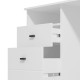 ΓΡΑΦΕΙΟ HIPATIA 2F ΛΕΥΚΟ ΧΡΩΜΑ 127x51x77εκ
