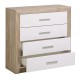 ΚΟΜΟΤΑ-ΣΥΡΤΑΡΙΕΡΑ  Etna 4F Grey Oak - Λευκή Λάκα 93x35x90.5εκ