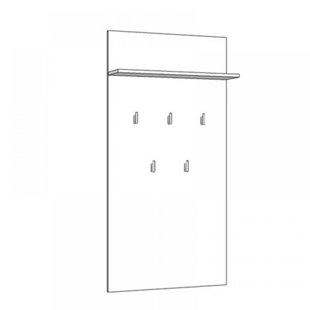 ΕΠΙΠΛΟ ΧΩΛ COMO CIV ΓΚΡΙ CONCRETE 67x20x137εκ fxtr