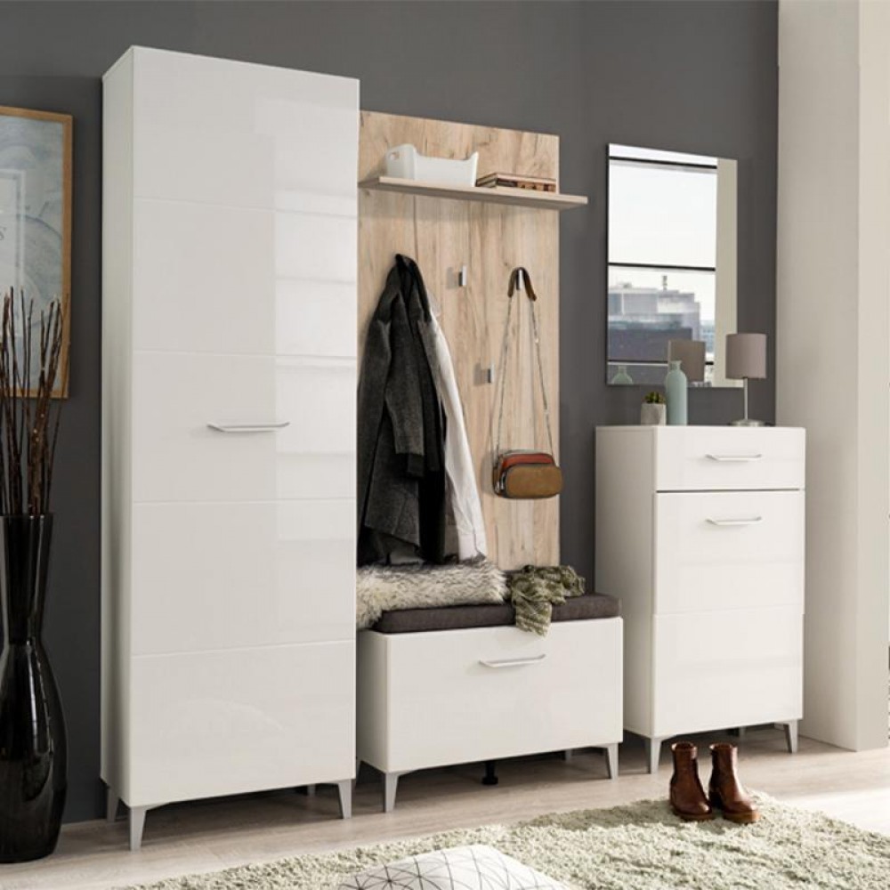 ΕΠΙΠΛΟ ΧΩΛ COMO CIV GREY OAK 67x20x137εκ fxtr