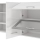 ΣΥΝΘΕΣΗ ΚΟΥΖΙΝΑΣ UNA 200 ΛΕΥΚΟ-ΛΕΥΚΟ HIGH GLOSS ΧΡΩΜΑ 200x60x213εκ