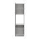 ΝΤΟΥΛΑΠΙ ΚΟΥΖΙΝΑΣ UNA BD60 UR ΛΕΥΚΟ-ΓΚΡΙ HIGH GLOSS ΧΡΩΜΑ 60x58x214εκ