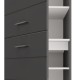 ΝΤΟΥΛΑΠΙ ΚΟΥΖΙΝΑΣ UNA BD60 UR ΛΕΥΚΟ-ΓΚΡΙ HIGH GLOSS ΧΡΩΜΑ 60x58x214εκ