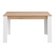 ΤΡΑΠΕΖΙ ΤΡΑΠΕΖΑΡΙΑΣ SPOLETO ΛΕΥΚΟ-ARTISAN OAK ΧΡΩΜΑ 135x80x76εκ