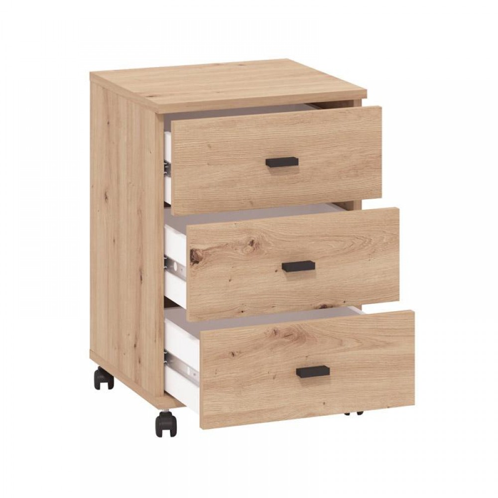 ΣΥΡΤΑΡΙΕΡΑ ΓΡΑΦΕΙΟΥ ALMOND 38 3F RS ARTISAN ΧΡΩΜΑ 39x35x56εκ