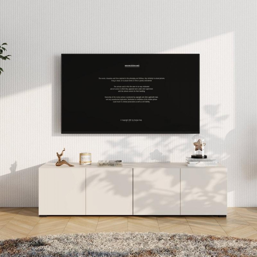ΕΠΙΠΛΟ ΤΗΛΕΟΡΑΣΗΣ ARGYLL TV 154 4K2F CASHMERE ΧΡΩΜΑ 154x40x41εκ