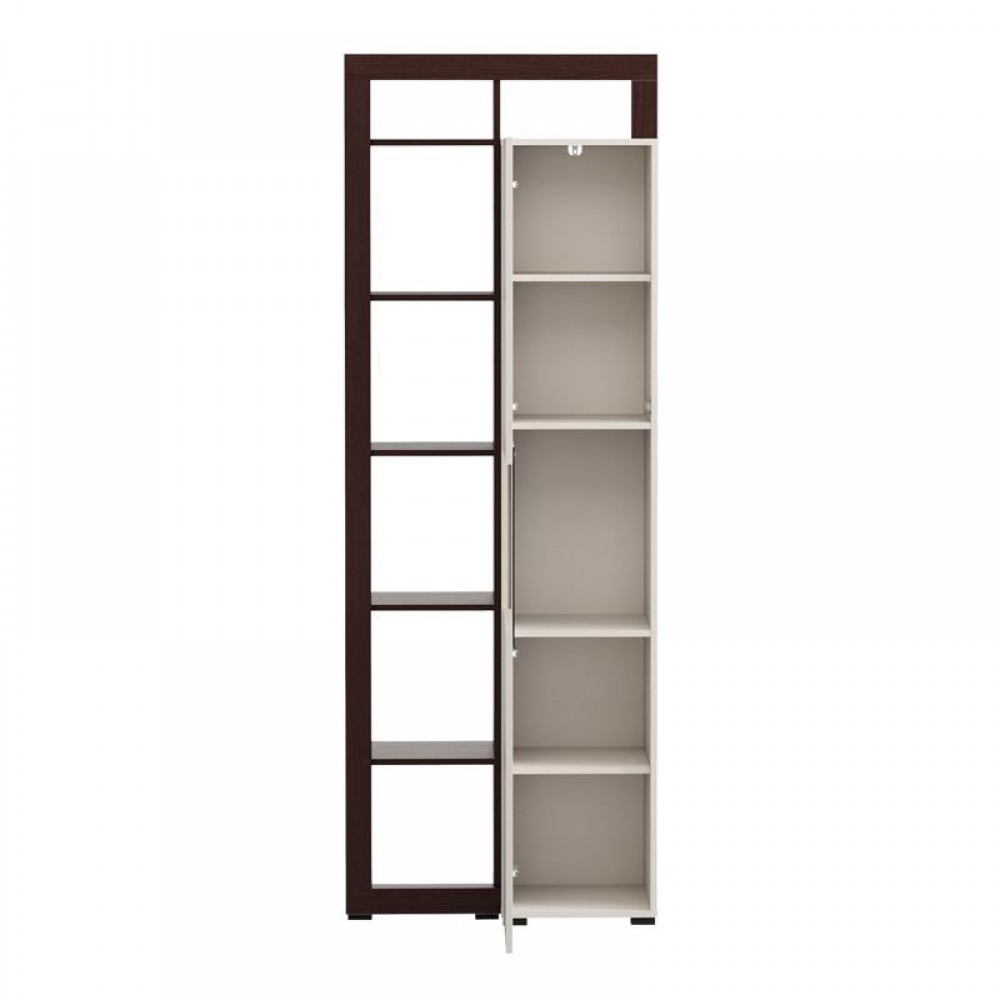 ΒΙΤΡΙΝΑ ARGYLL 1K VS1 OP 215 CASHMERE ΜΕ DARK TAILOR OAK ΧΡΩΜΑ 77x35x215εκ