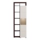 ΒΙΤΡΙΝΑ ARGYLL 1K VS1 OP 215 CASHMERE ΜΕ DARK TAILOR OAK ΧΡΩΜΑ 77x35x215εκ