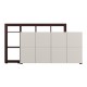 ΚΟΜΟΤΑ-ΜΠΟΥΦΕΣ ARGYLL 192 4K4V OP CASHMERE ΜΕ DARK TAILOR OAK ΧΡΩΜΑ 193x40x100εκ