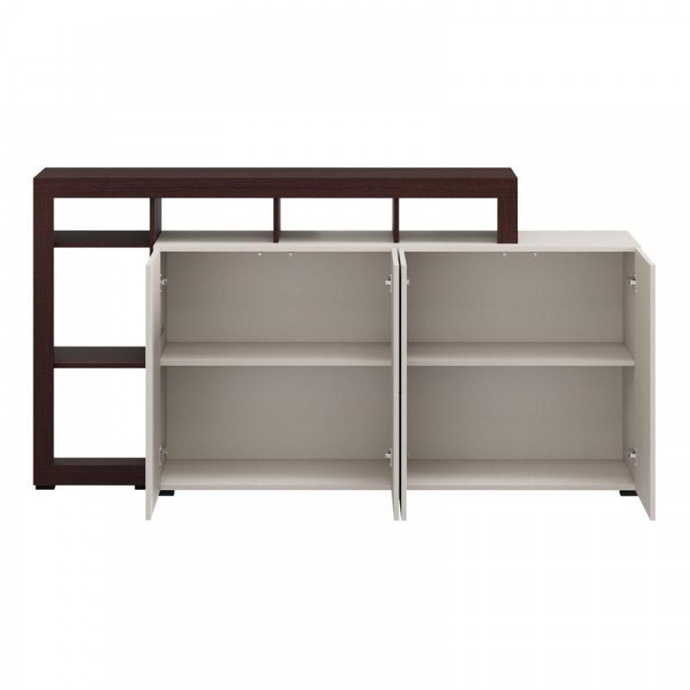 ΚΟΜΟΤΑ-ΜΠΟΥΦΕΣ ARGYLL 192 4K4V OP CASHMERE ΜΕ DARK TAILOR OAK ΧΡΩΜΑ 193x40x100εκ