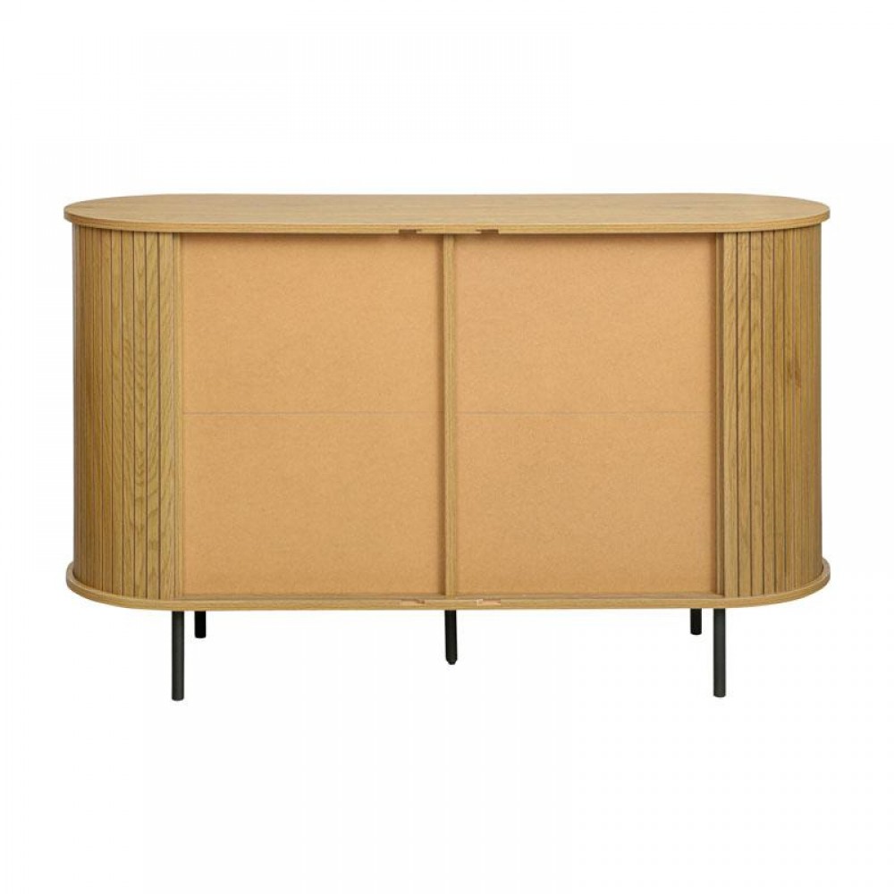 ΚΟΜΟΤΑ-ΜΠΟΥΦΕΣ Fylliana Curve SONOMA ΧΡΩΜΑ 120x40x75εκ