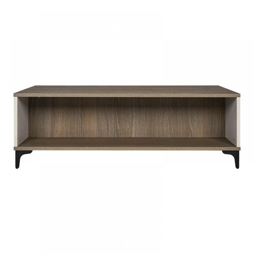 ΤΡΑΠΕΖΑΚΙ ΣΑΛΟΝΙΟΥ Fylliana Aura TOBACCO ΜΕ CASHMERE ΧΡΩΜΑ 120x60x45εκ
