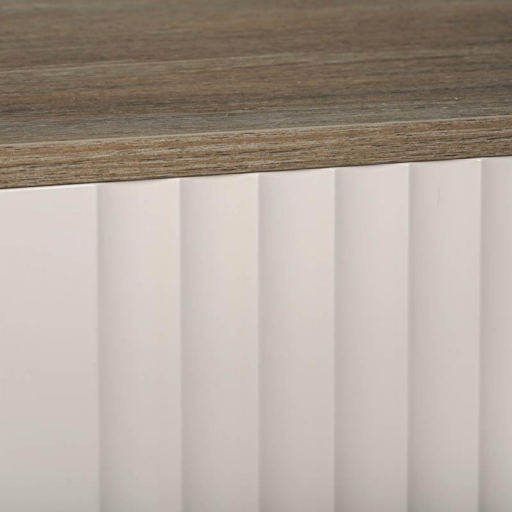 ΤΡΑΠΕΖΑΚΙ ΣΑΛΟΝΙΟΥ Fylliana Aura TOBACCO ΜΕ CASHMERE ΧΡΩΜΑ 120x60x45εκ