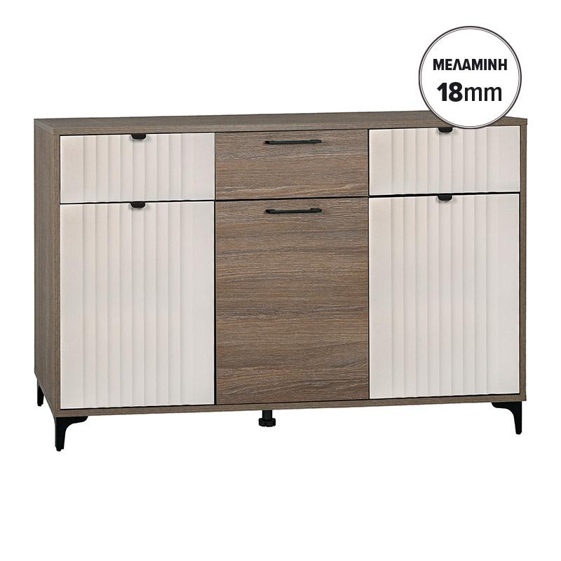 ΚΟΜΟΤΑ Fylliana Aura 138 3F3V TOBACCO ΜΕ CASHMERE ΧΡΩΜΑ 138x40x90εκ