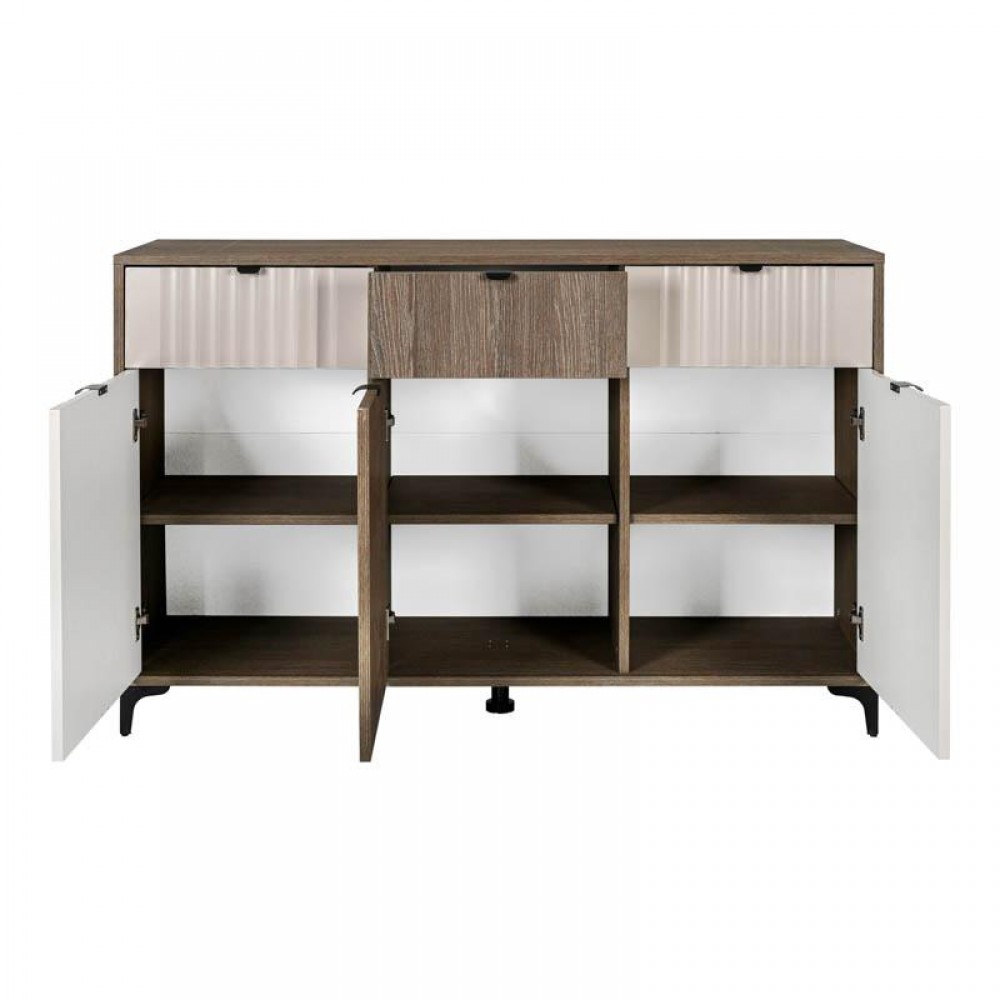 ΚΟΜΟΤΑ Fylliana Aura 138 3F3V TOBACCO ΜΕ CASHMERE ΧΡΩΜΑ 138x40x90εκ