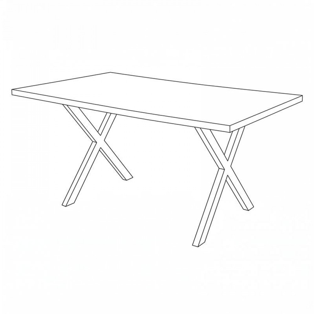 ΤΡΑΠΕΖΙ ΤΡΑΠΕΖΑΡΙΑΣ Fylliana Lumina TOBACCO ΧΡΩΜΑ 160x90x75