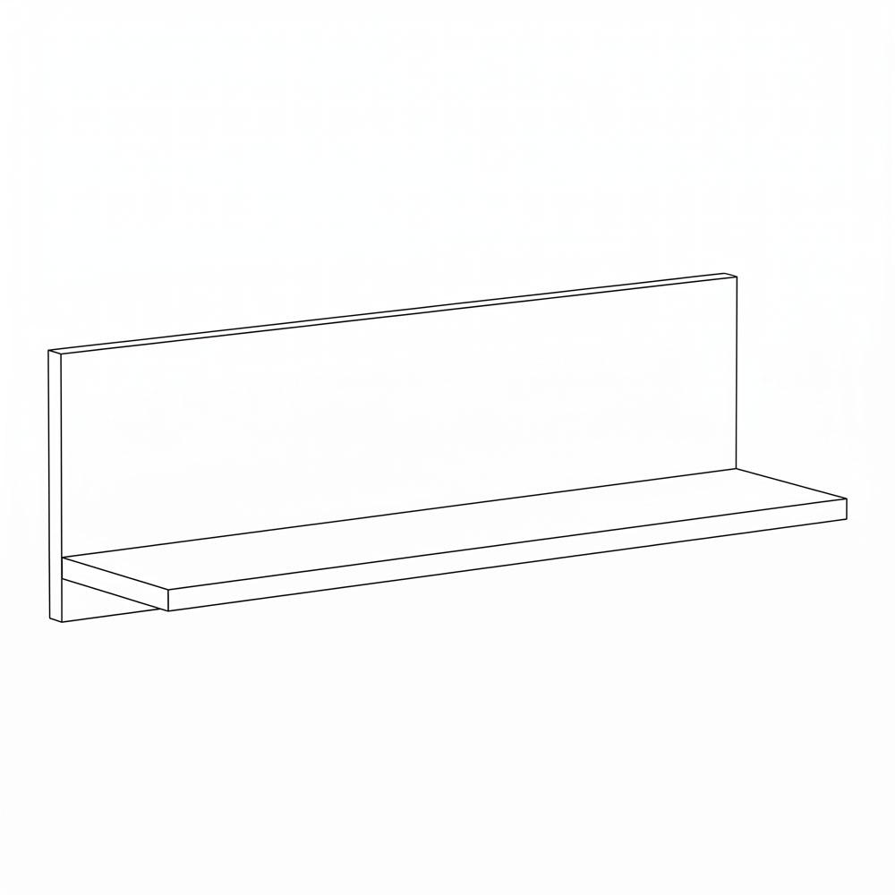 ΡΑΦΙ ΤΟΙΧΟΥ Fylliana Lumina 90 TOBACCO ΧΡΩΜΑ 90x24x20εκ