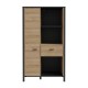ΒΙΤΡΙΝΑ TERRANO RIVIERA OAK ΧΡΩΜΑ 87x40x153εκ