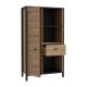 ΒΙΤΡΙΝΑ TERRANO RIVIERA OAK ΧΡΩΜΑ 87x40x153εκ