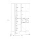 ΒΙΤΡΙΝΑ TERRANO RIVIERA OAK ΧΡΩΜΑ 87x40x153εκ
