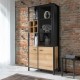 ΒΙΤΡΙΝΑ TERRANO RIVIERA OAK ΧΡΩΜΑ 87x40x194εκ