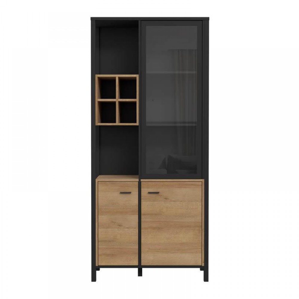 ΒΙΤΡΙΝΑ TERRANO RIVIERA OAK ΧΡΩΜΑ 87x40x194εκ