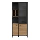 ΒΙΤΡΙΝΑ TERRANO RIVIERA OAK ΧΡΩΜΑ 87x40x194εκ