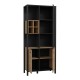 ΒΙΤΡΙΝΑ TERRANO RIVIERA OAK ΧΡΩΜΑ 87x40x194εκ