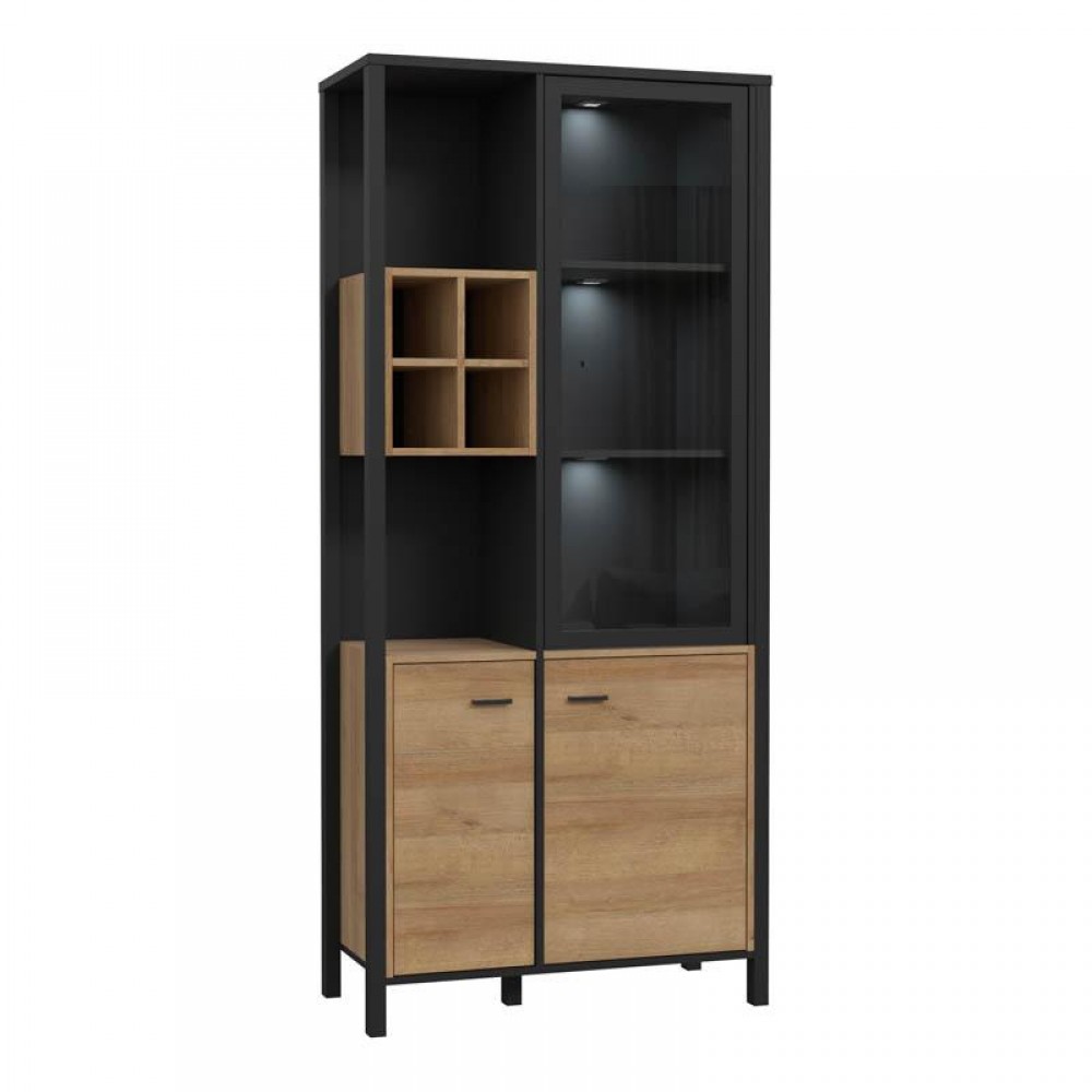 ΒΙΤΡΙΝΑ TERRANO RIVIERA OAK ΧΡΩΜΑ 87x40x194εκ