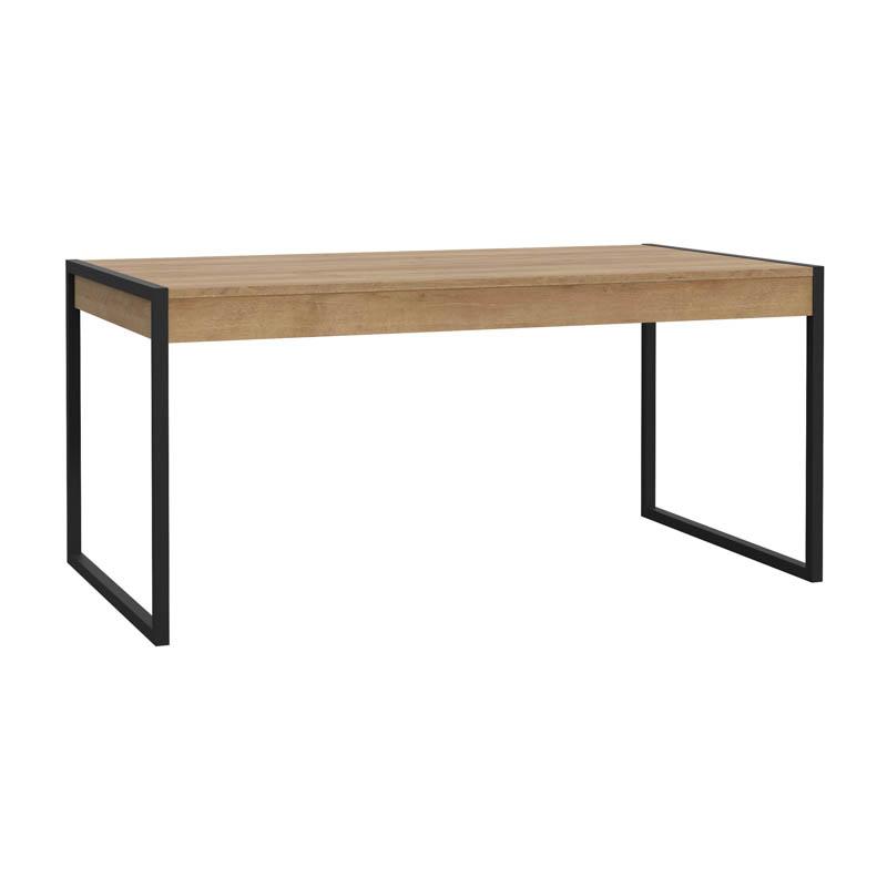 ΤΡΑΠΕΖΙ ΤΡΑΠΕΖΑΡΙΑΣ TERRANO RIVIERA OAK ΧΡΩΜΑ 166x90x77εκ