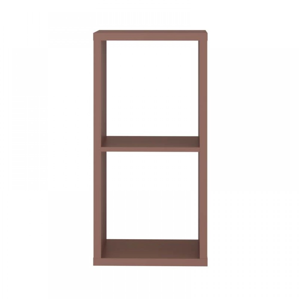ΒΙΒΛΙΟΘΗΚΗ MONTARO TERRACOTTA ΧΡΩΜΑ 38x33x73εκ