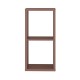ΒΙΒΛΙΟΘΗΚΗ MONTARO TERRACOTTA ΧΡΩΜΑ 38x33x73εκ