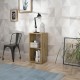 ΒΙΒΛΙΟΘΗΚΗ MONTARO ARTISAN OAK ΧΡΩΜΑ 38x33x73εκ