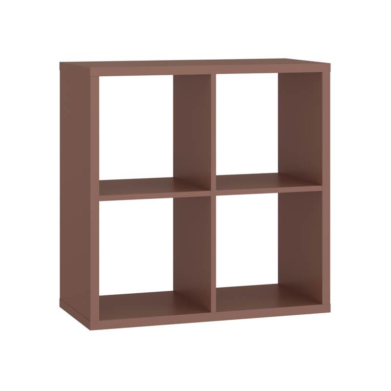 ΒΙΒΛΙΟΘΗΚΗ MONTARO TERRACOTTA ΧΡΩΜΑ 73x33x73εκ