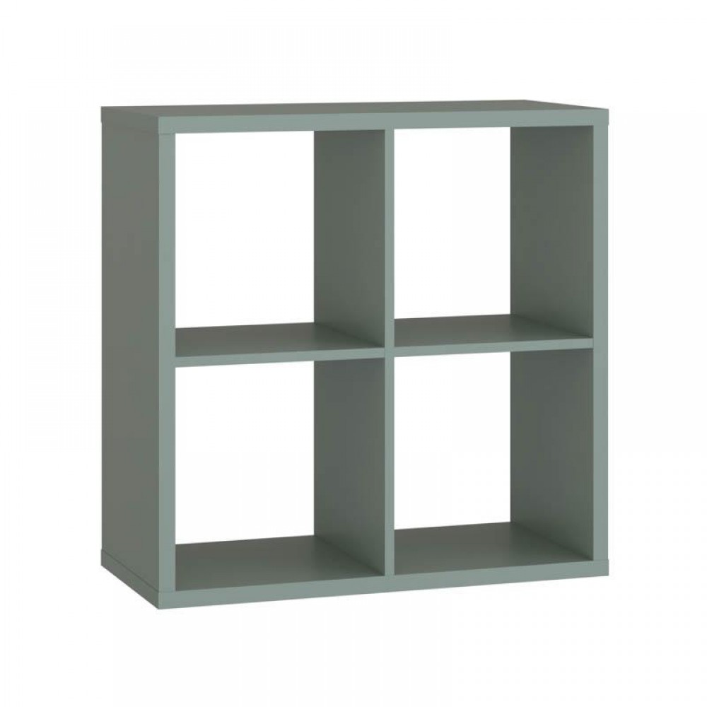 ΒΙΒΛΙΟΘΗΚΗ MONTARO SAGE ΧΡΩΜΑ 73x33x73εκ