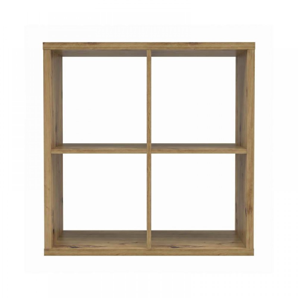 ΒΙΒΛΙΟΘΗΚΗ MONTARO ARTISAN OAK ΧΡΩΜΑ 73x33x73εκ
