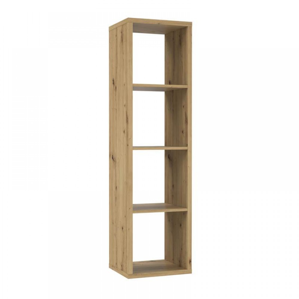 ΒΙΒΛΙΟΘΗΚΗ MONTARO ARTISAN OAK ΧΡΩΜΑ 39x33x142εκ