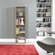 ΒΙΒΛΙΟΘΗΚΗ MONTARO ARTISAN OAK ΧΡΩΜΑ 39x33x142εκ