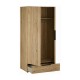 ΝΤΟΥΛΑΠΑ ARIA MAUVELLA OAK ΧΡΩΜΑ 99x59x200εκ