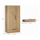 ΝΤΟΥΛΑΠΑ ARIA MAUVELLA OAK ΧΡΩΜΑ 99x59x200εκ