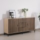 ΜΠΟΥΦΕΣ Fylliana Rythmos SONOMA-WALLNUT ΧΡΩΜΑ 160x41x80εκ
