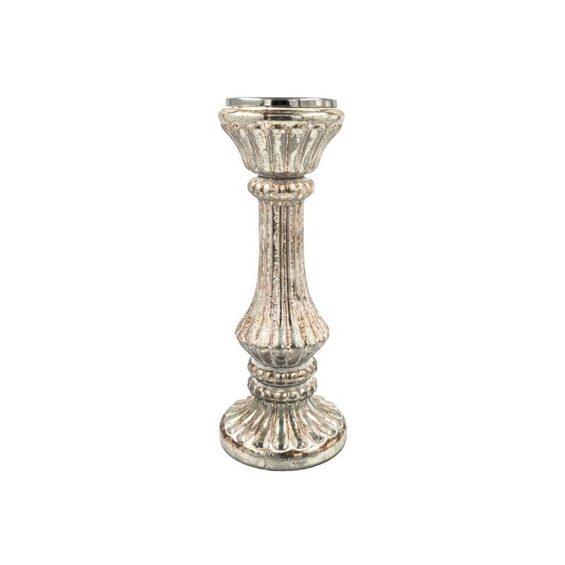 ΓΥΑΛΙΝΟ ΕΠΙΤΡΑΠΕΖΙΟ ΚΗΡΟΠΗΓΙΟ Fylliana FL971 COPPER-ΛΕΥΚΟ ΧΡΩΜΑ 12x31εκ