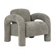 ΠΟΛΥΘΡΟΝΑ Fylliana Snug Lounge ΓΚΡΙ ΧΡΩΜΑ ΥΦΑΣΜΑΤΟΣ 75x85x80εκ
