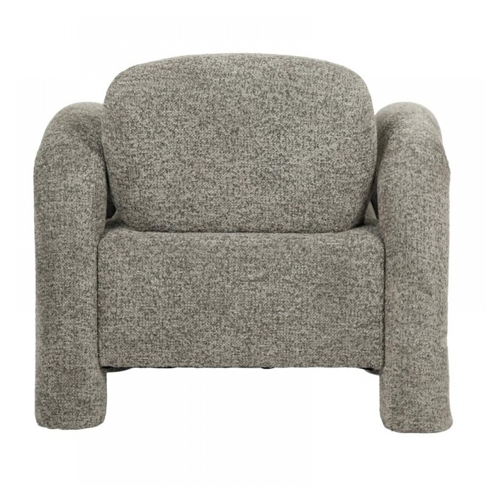 ΠΟΛΥΘΡΟΝΑ Fylliana Snug Lounge ΓΚΡΙ ΧΡΩΜΑ ΥΦΑΣΜΑΤΟΣ 75x85x80εκ