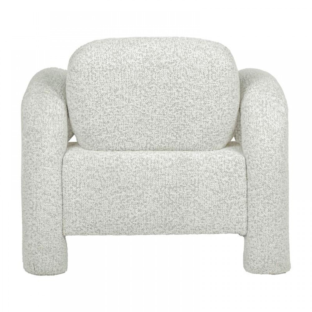 ΠΟΛΥΘΡΟΝΑ Fylliana Snug Lounge ΚΡΕΜ ΧΡΩΜΑ ΥΦΑΣΜΑΤΟΣ 75x85x80εκ