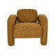 ΠΟΛΥΘΡΟΝΑ Fylliana Snug Lounge ΜΟΥΣΤΑΡΔΙ ΧΡΩΜΑ ΥΦΑΣΜΑΤΟΣ 75x85x80εκ