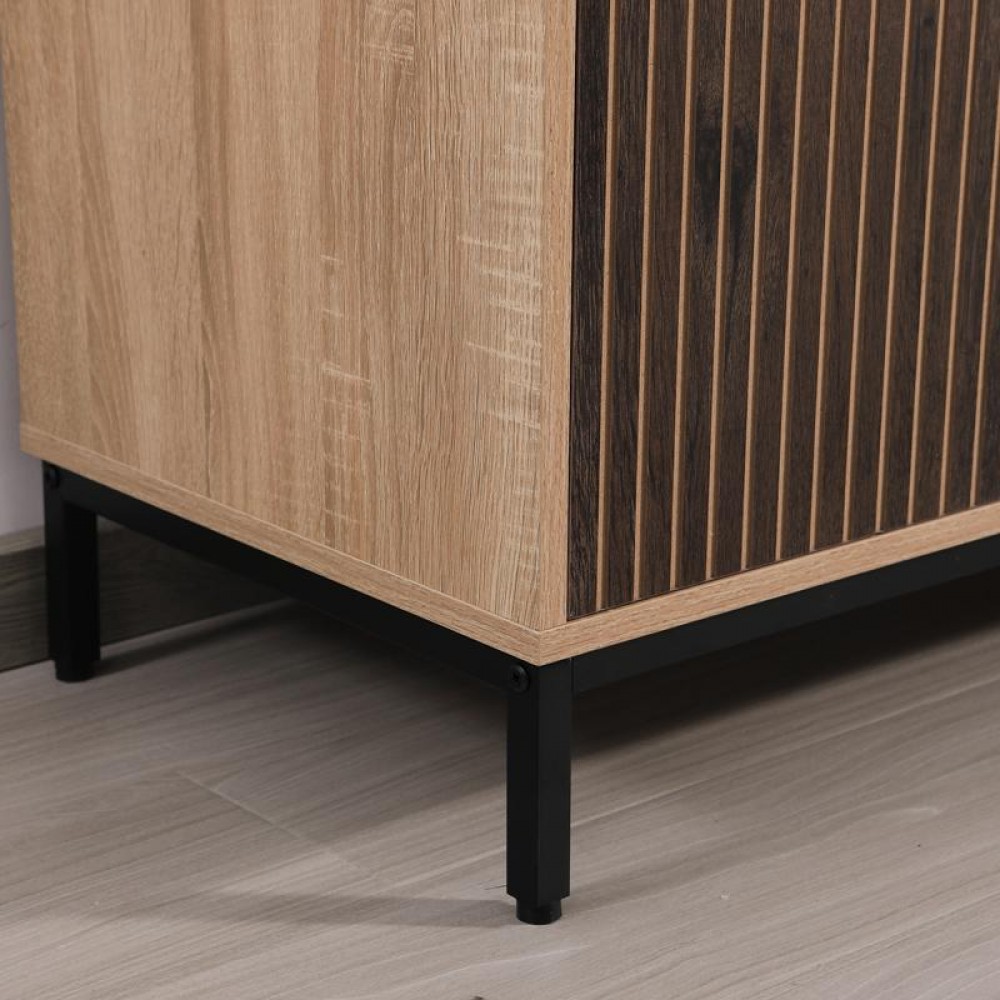 ΤΡΑΠΕΖΑΚΙ ΣΑΛΟΝΙΟΥ Fylliana Rythmos SONOMA-WALLNUT ΧΡΩΜΑ 110x50x40εκ