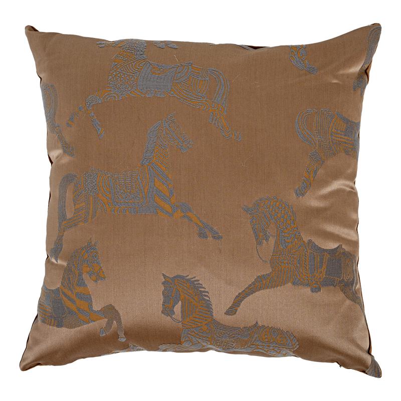 ΔΙΑΚΟΣΜΗΤΙΚΟ ΜΑΞΙΛΑΡΙ Fylliana Horse Whisper ΧΡΥΣΟ ΧΡΩΜΑ 45x45x10εκ