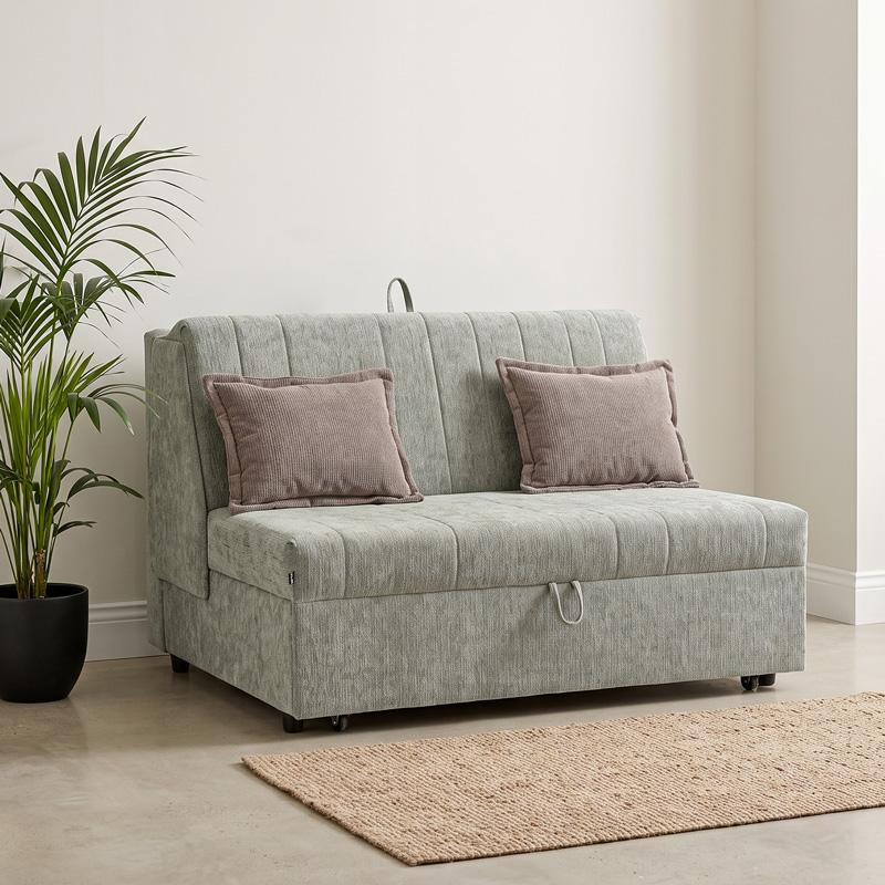 ΔΙΘΕΣΙΟΣ ΚΑΝΑΠΕΣ-ΚΡΕΒΑΤΙ Fylliana Nest ΜΙΝΤ ΧΡΩΜΑ 145x100x92εκ