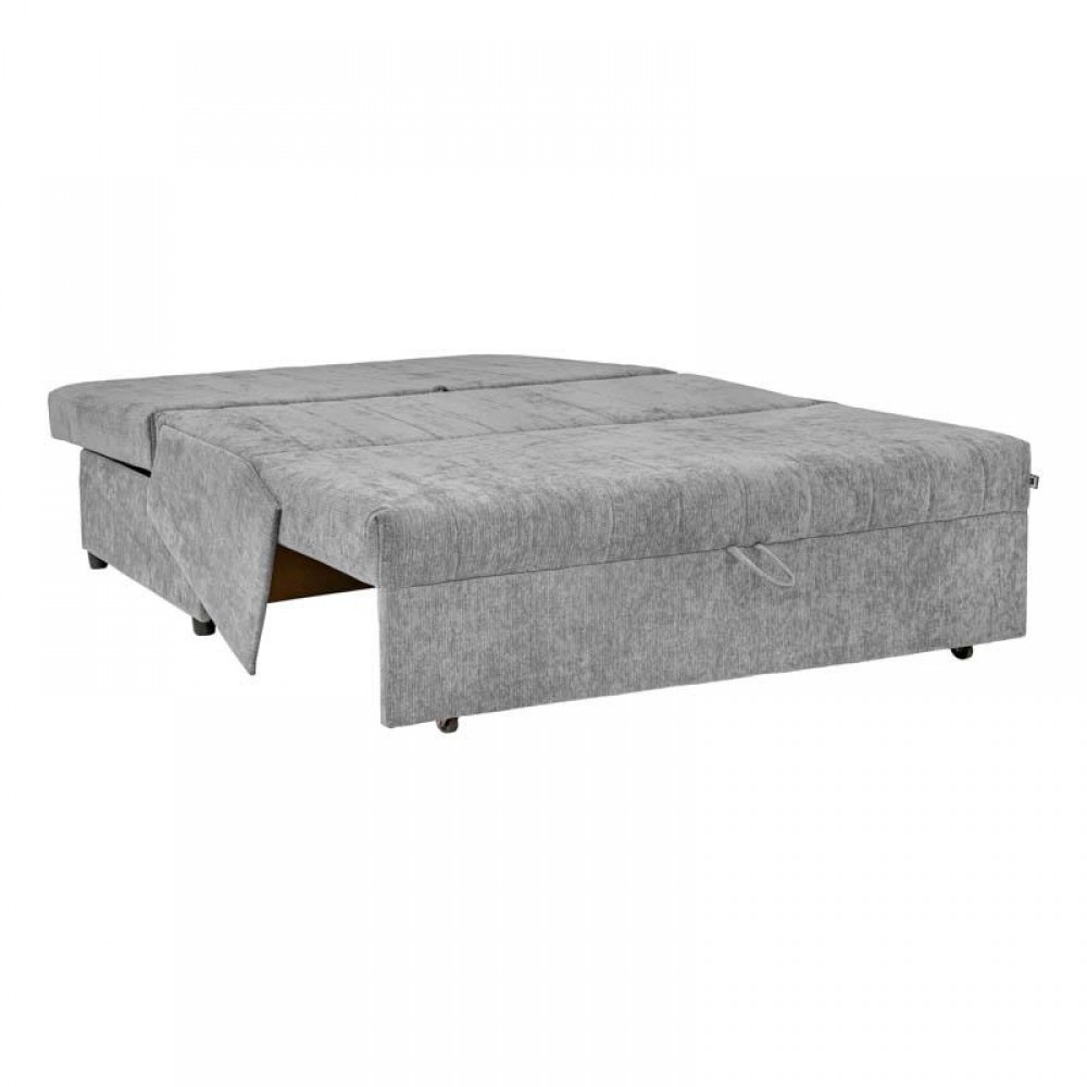 ΔΙΘΕΣΙΟΣ ΚΑΝΑΠΕΣ-ΚΡΕΒΑΤΙ Fylliana Nest ΓΚΡΙ ΧΡΩΜΑ 145x100x92εκ